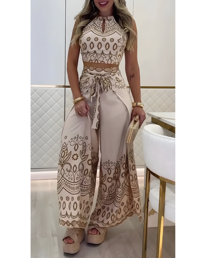 Tribal Print Pants Sets