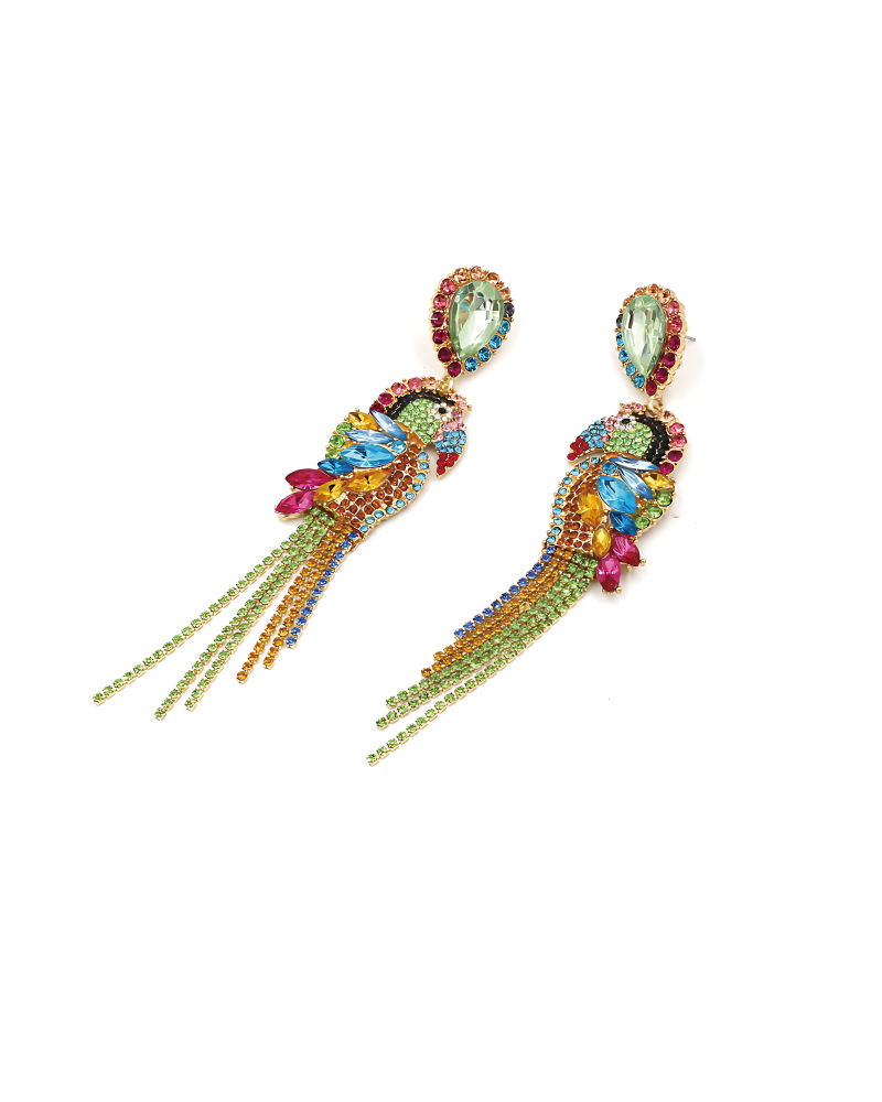 Parrot Bling Earrings