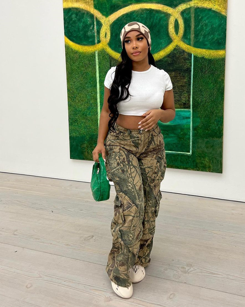 Camouflage Crush Pants