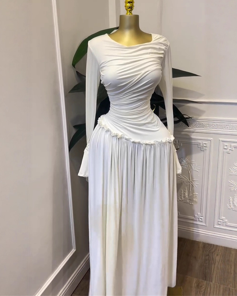 Ethereal Pleated Dress