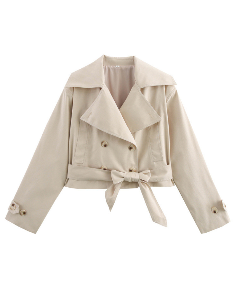 Double Button Elegance Jacket