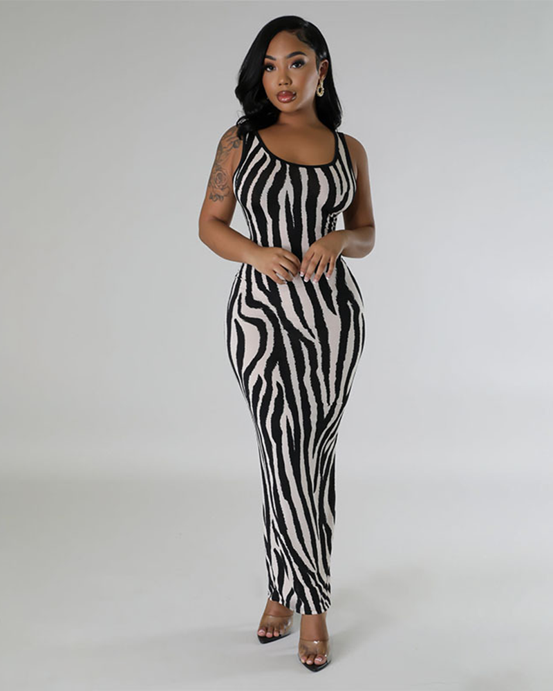 versatile zebra dress