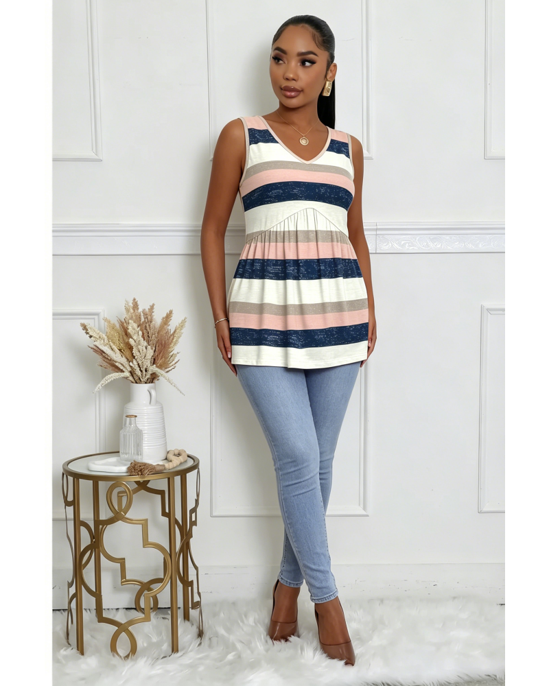 Breezy Babydoll Tank Top