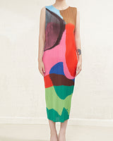 Blocking Energy Pencil Dress