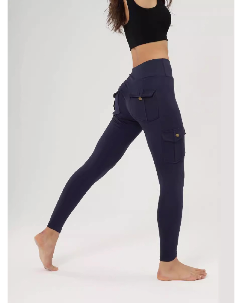 Pocket Design Butt Lifting Active Legging