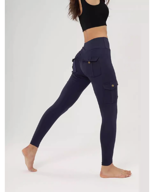 Pocket Design Butt Lifting Active Legging