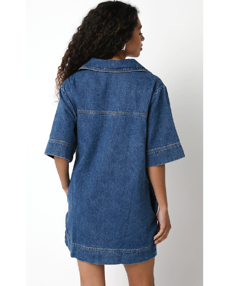 Rhythm Mini Denim Dress