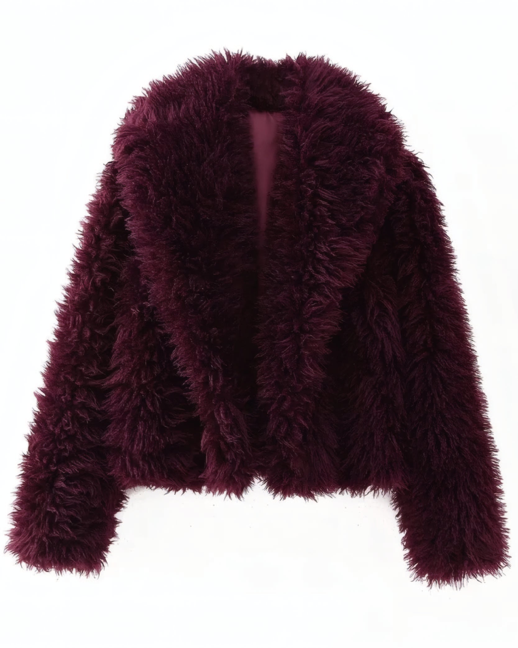 Shaggy Faux Fur Jacket
