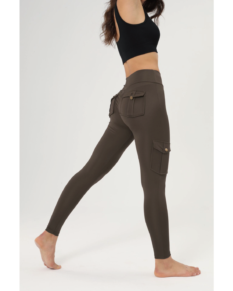 Pocket Design Butt Lifting Active Legging