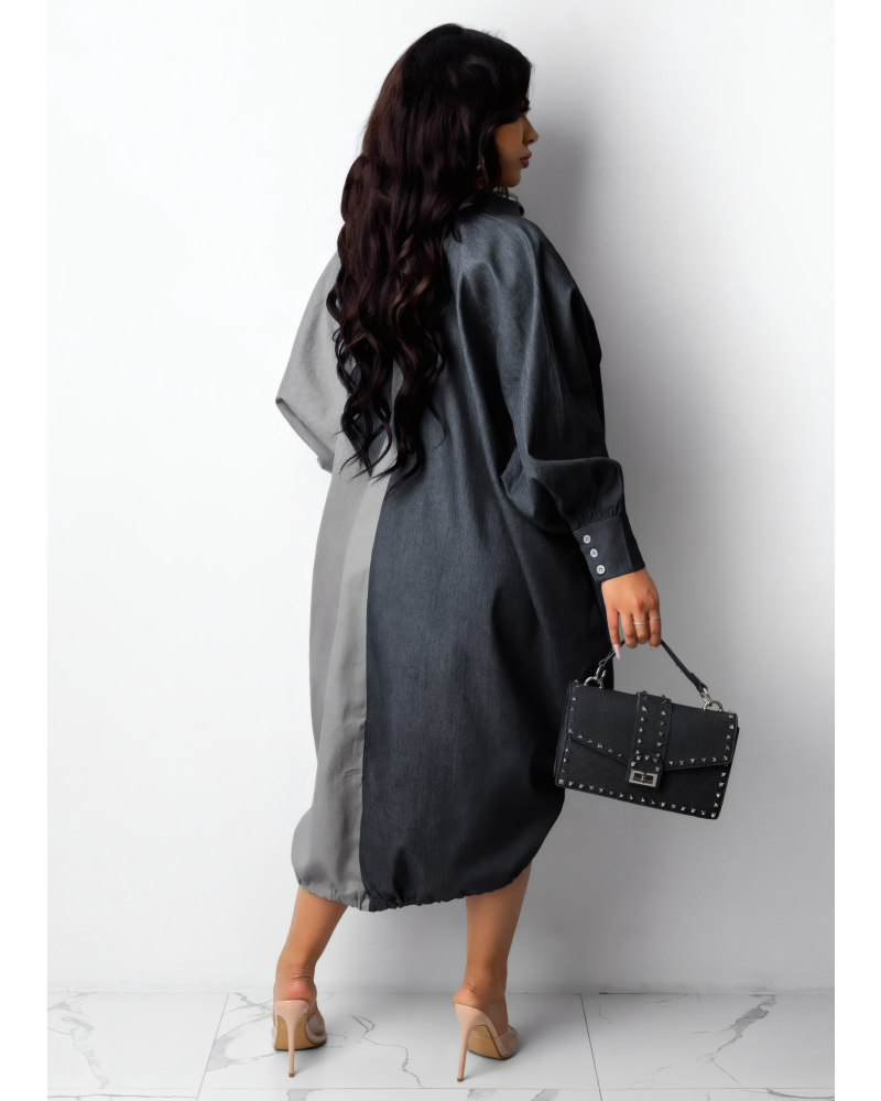 Easy Shift Shirt Dress