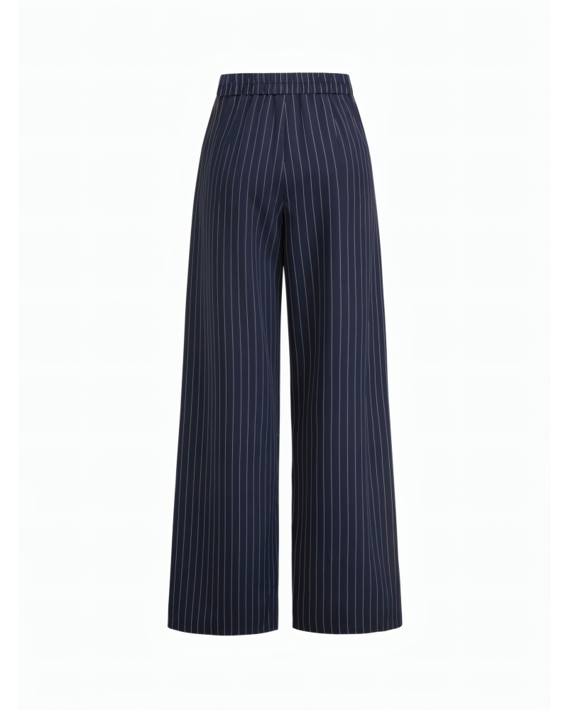 Stephanie Pinstripe Pant Set