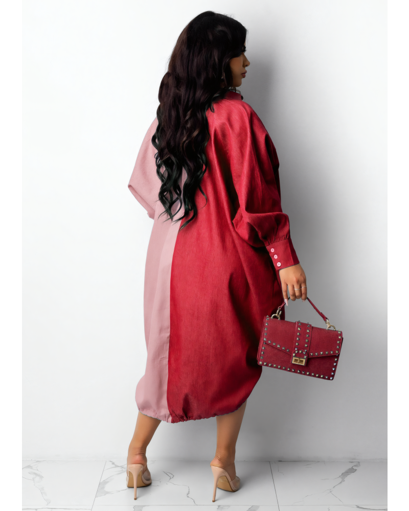 Easy Shift Shirt Dress