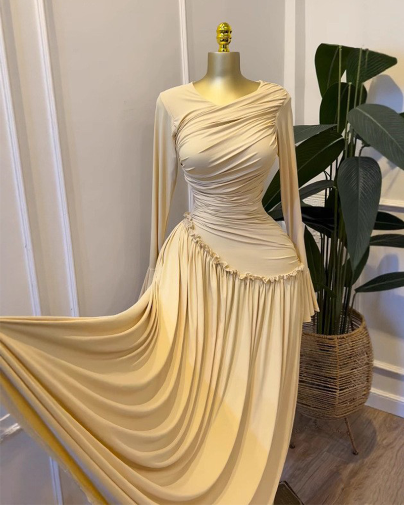 Ethereal Pleated Dress