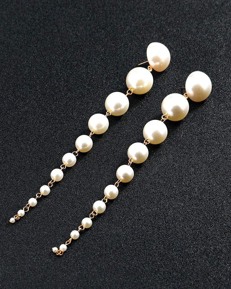 Pearl Dangle Earrings