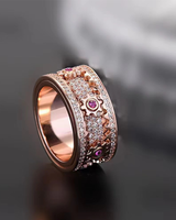 Rotating Mechanical Diamond Ring