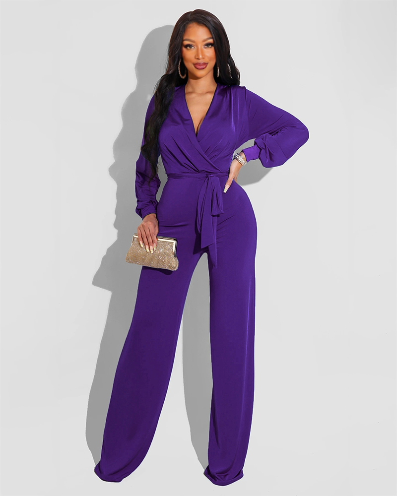 Chiffon Formal Jumpsuit