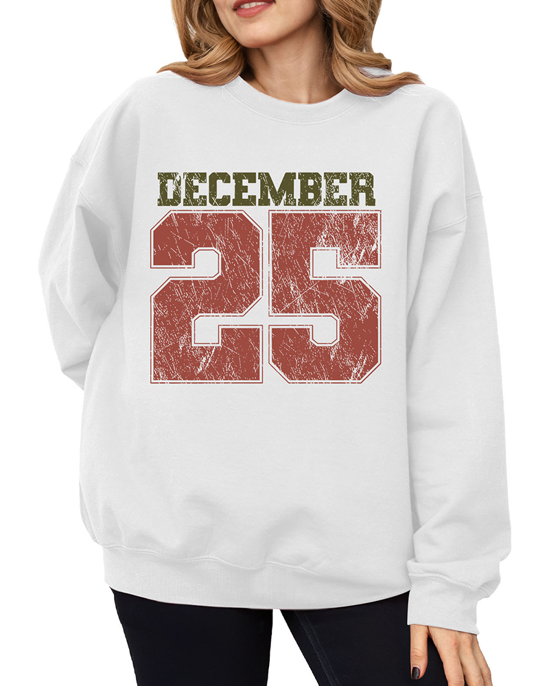 Minimalist Christmas Sweatshirt