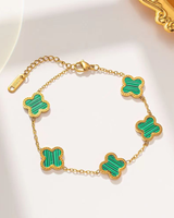 Four-Leaf Clover Bracelet