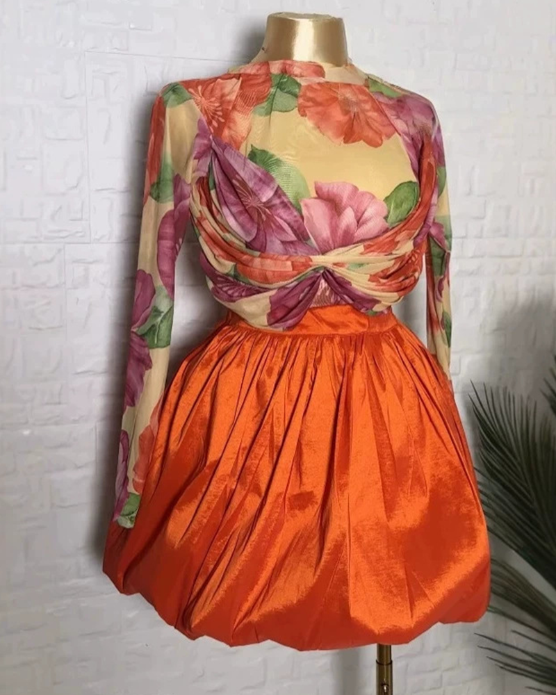 Desert Bloom Skirt Set