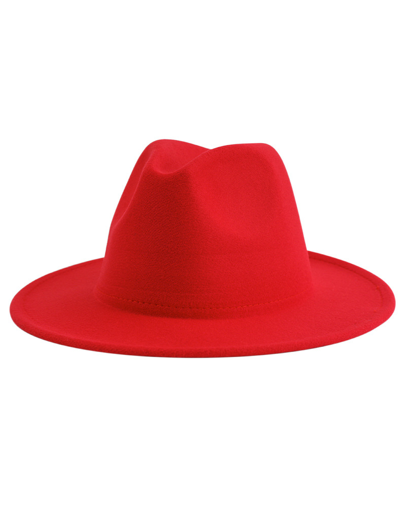 Solid Color Fedora