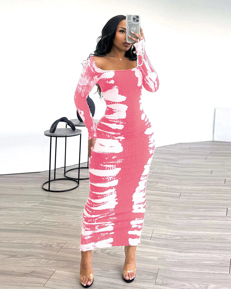 Electric Passion Bodycon Dress