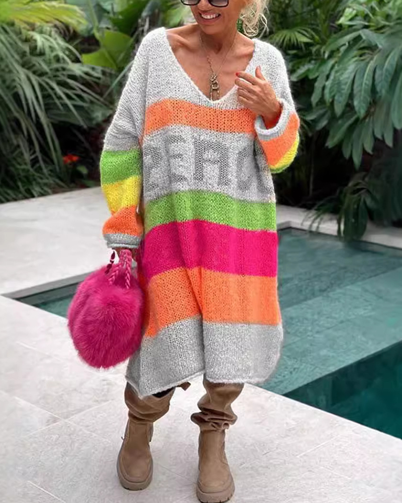 Peace Sweater Dress
