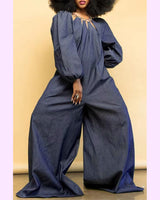 Say My Name Denim Jumpsuit