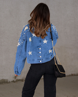 Pearly Star Denim Jacket