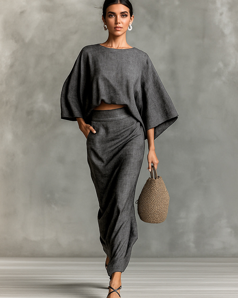 Quiet Poise Skirt Set