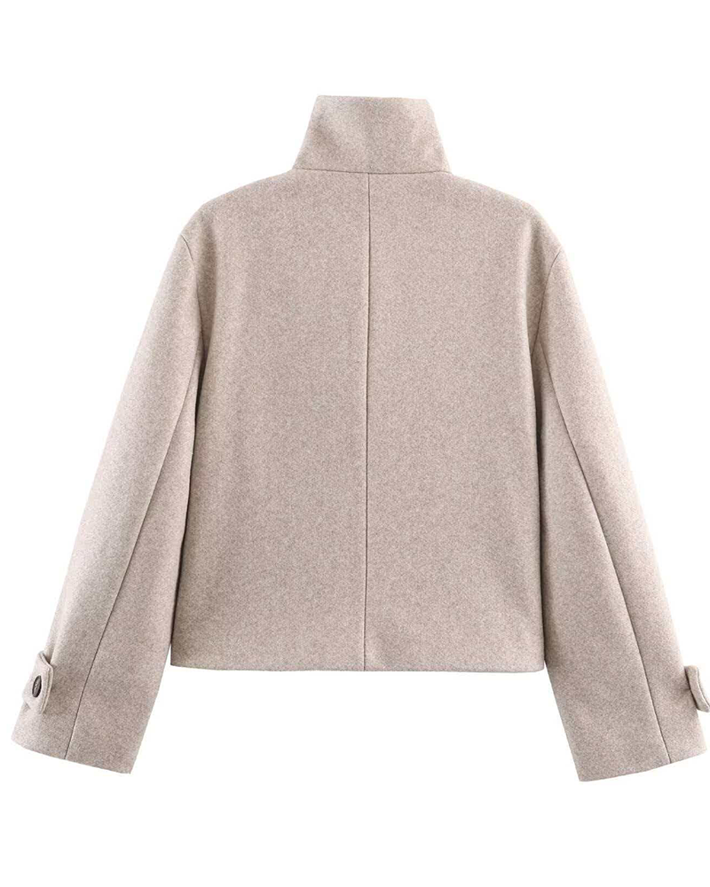 The Everyday Wool-Look Coat