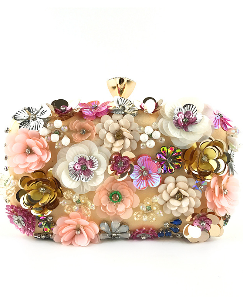 Iridescent Flower Bag