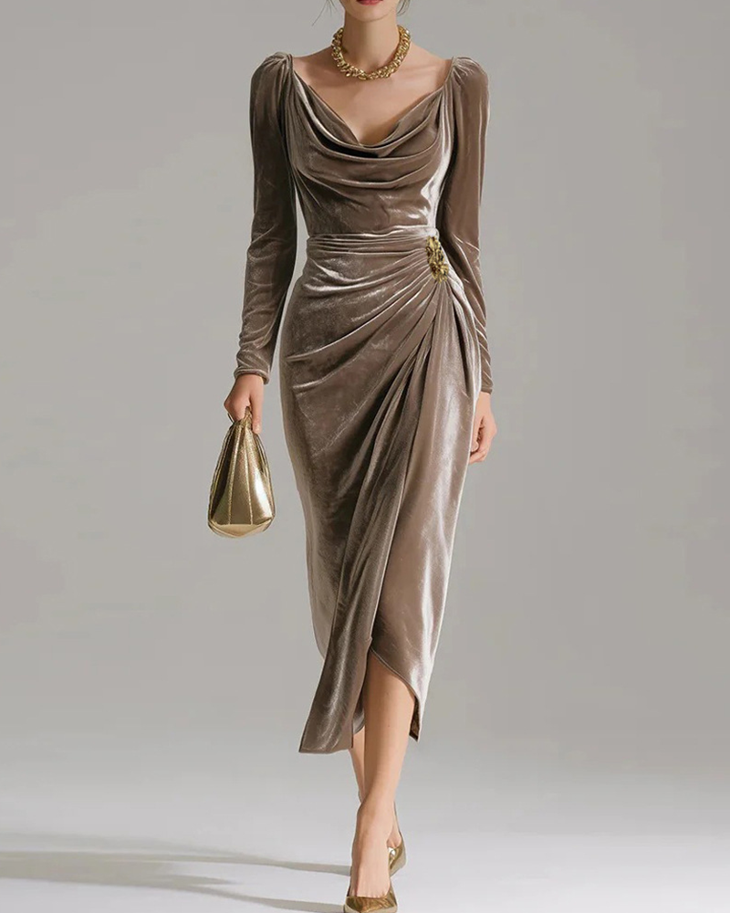 The Velvet Edit Dress