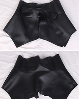 FAUX LEATHER SKIRT BELT