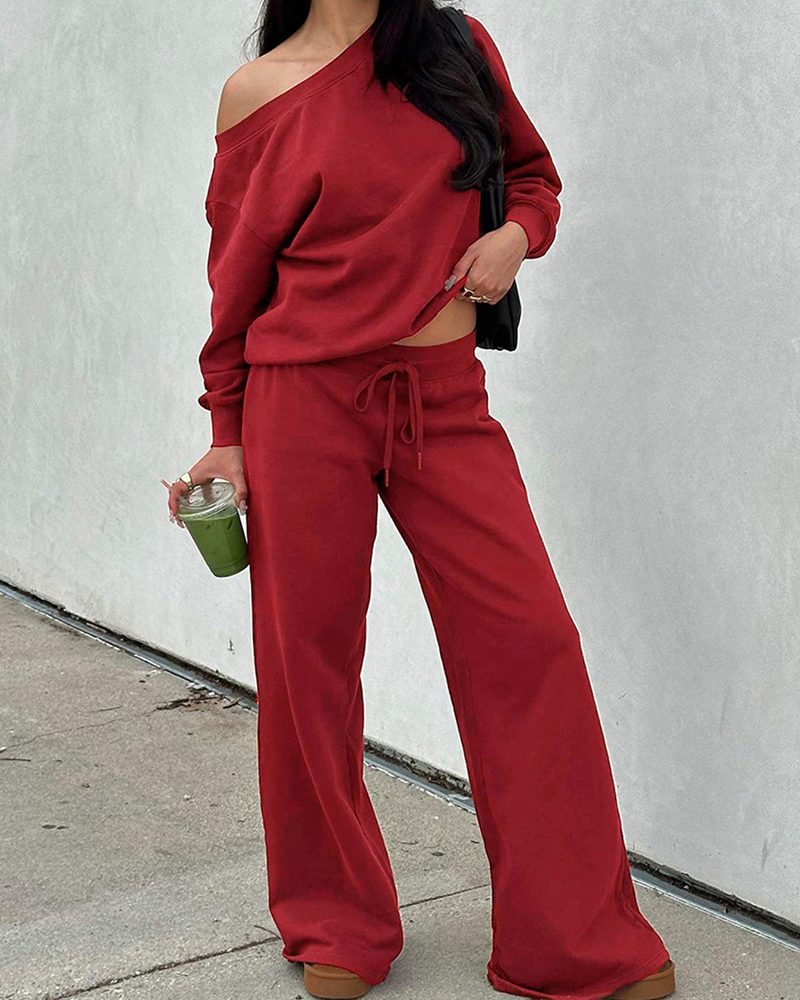 Everyday Off-Shoulder Allure Set