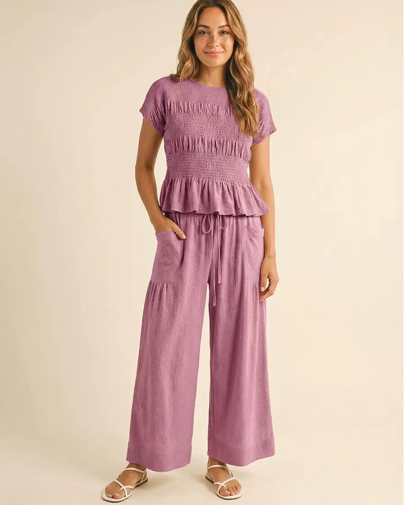 Boho Drift Pant Set
