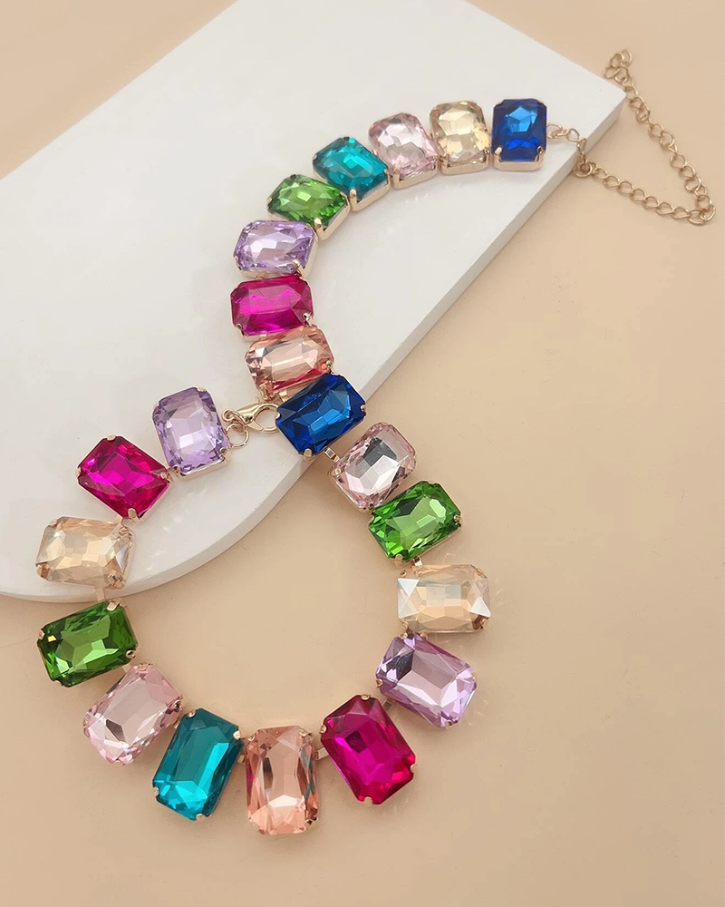 So Me Crystal Necklace