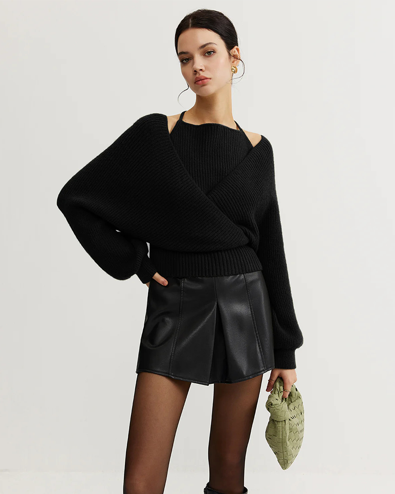 Tie Me Elegant Sweater