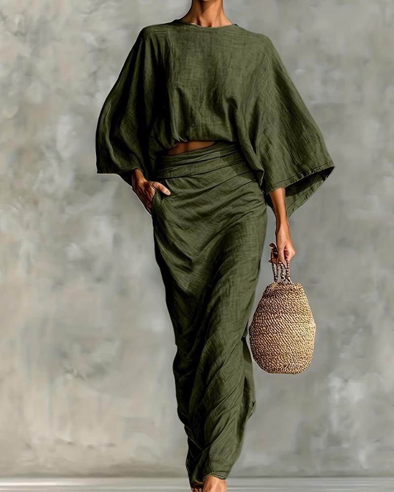 Quiet Poise Skirt Set