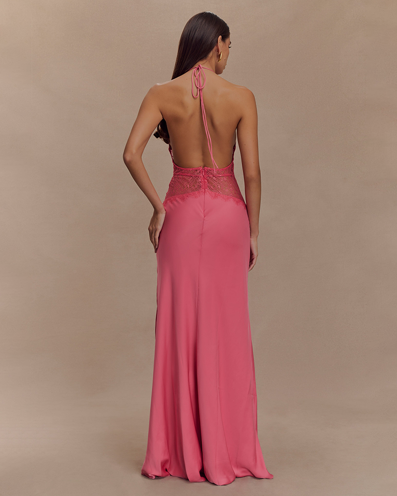 The Gala Satin Dress
