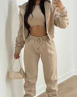 3 Piece Sweatsuit Set