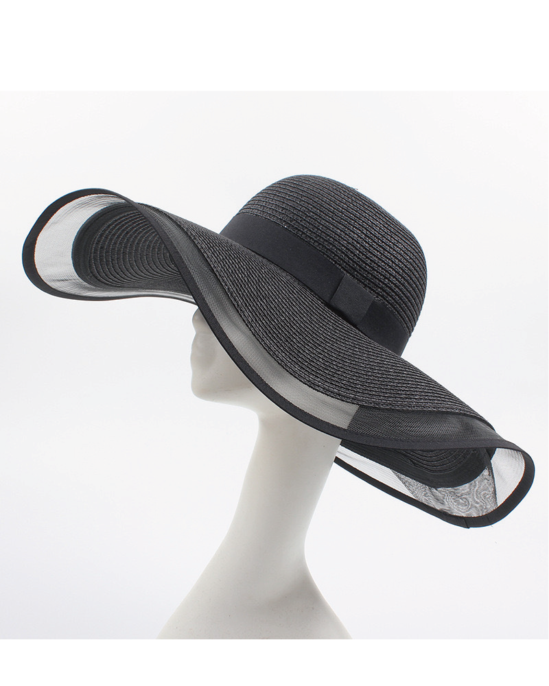 Paper Straw Beach Hat