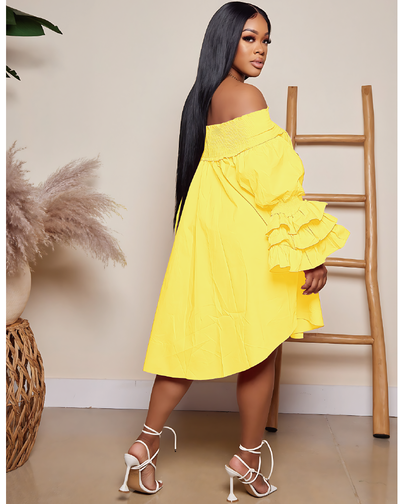 Priya Babe Off Shoulder Dress