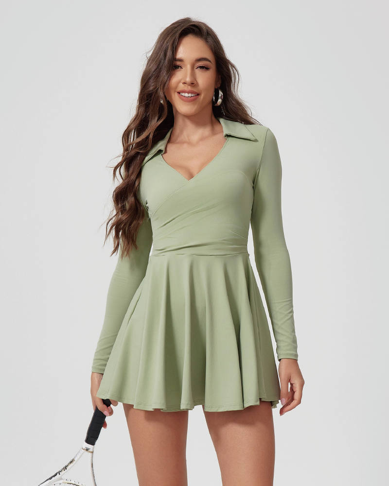 Alice Wrap Mini Dress