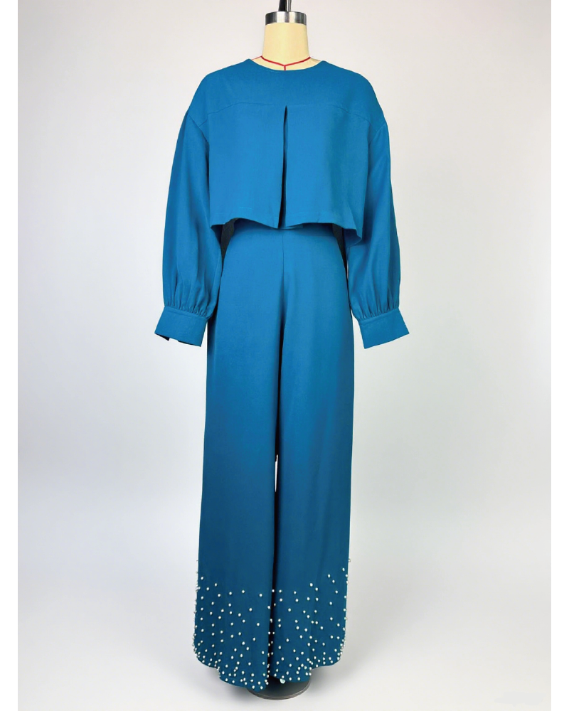 Naomi Wide Leg Pant Set
