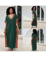 Tropical Kaftan Dress