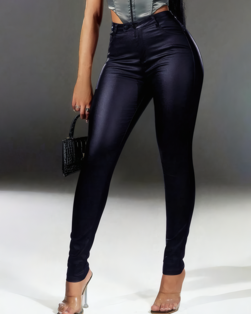 High Waist Skinny Leggings
