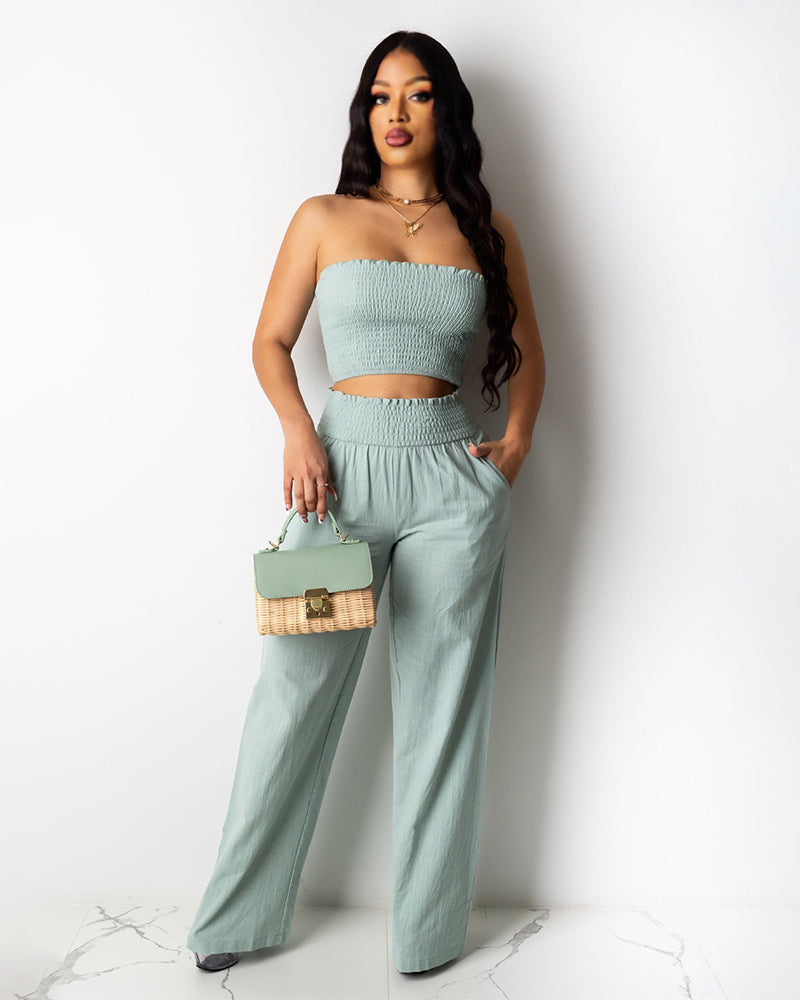 resort pants set