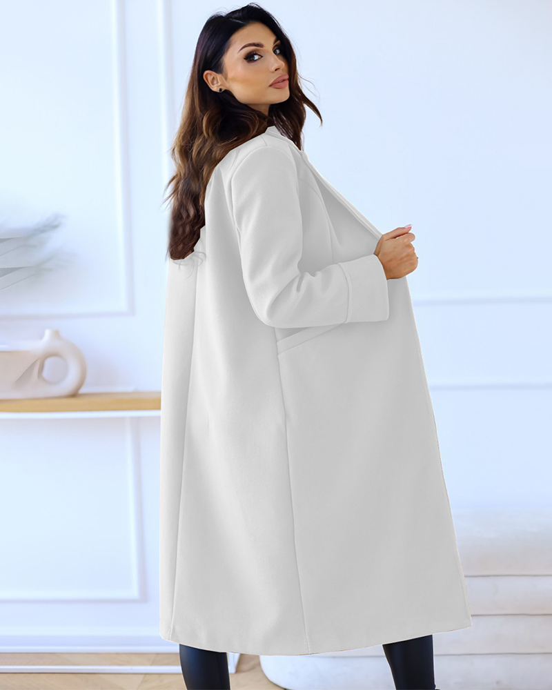 Elite Style Wool Overcoat