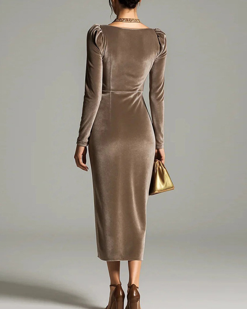 The Velvet Edit Dress