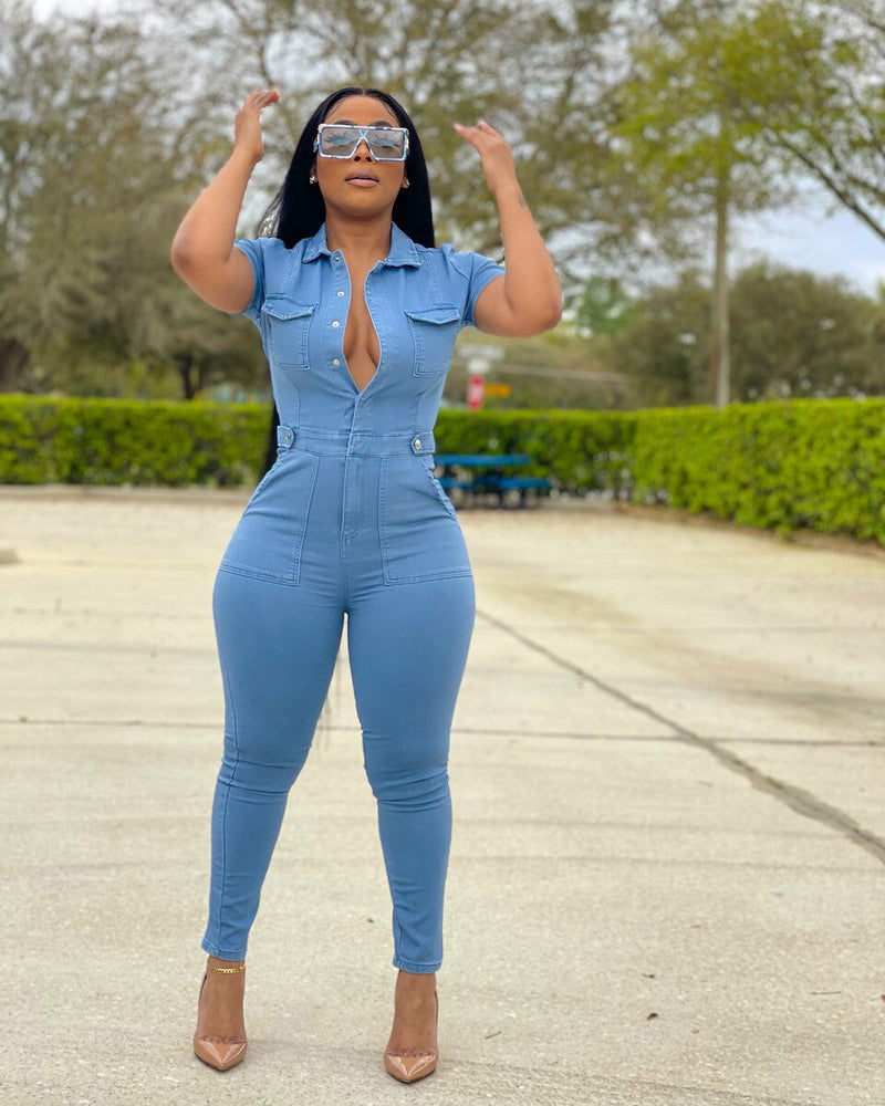 TINKA DENIM JUMPSUIT